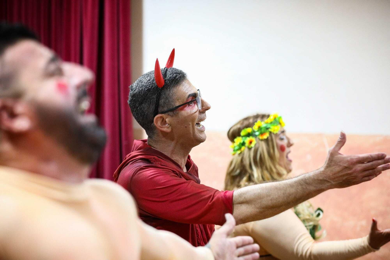 Ambiente en camerinos