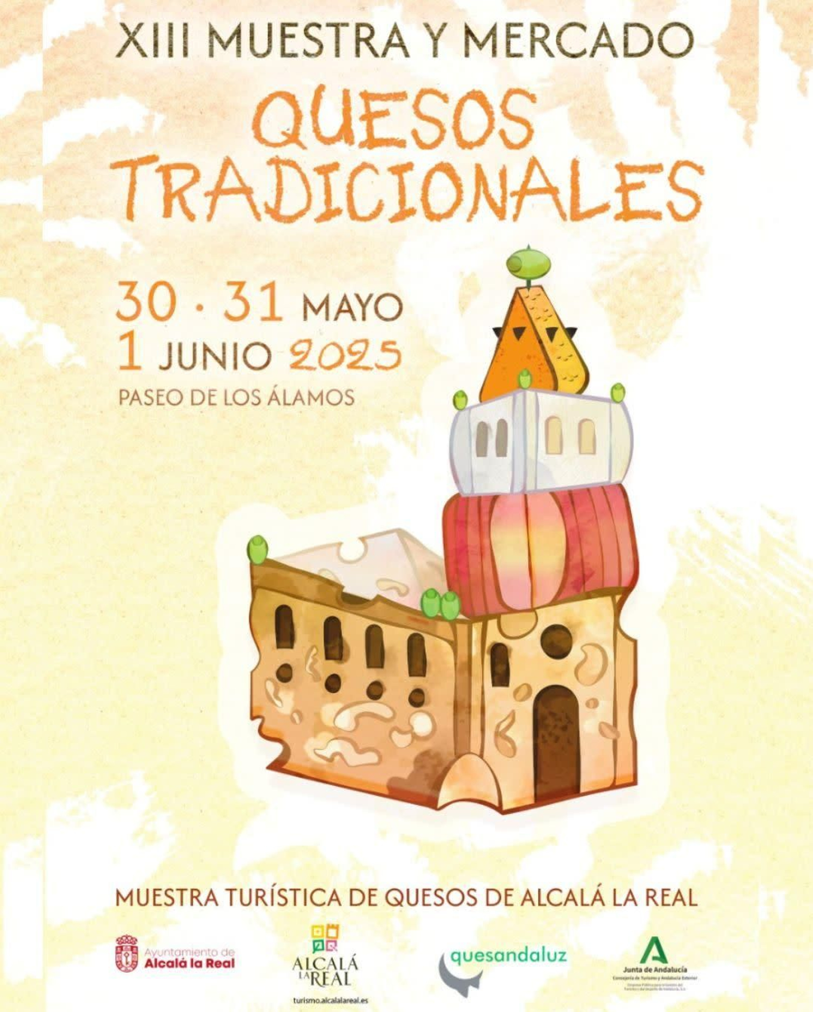 Durante tres días, el Paseo de los Álamos alcalaíno se llena de los mejores quesos de la provincia.