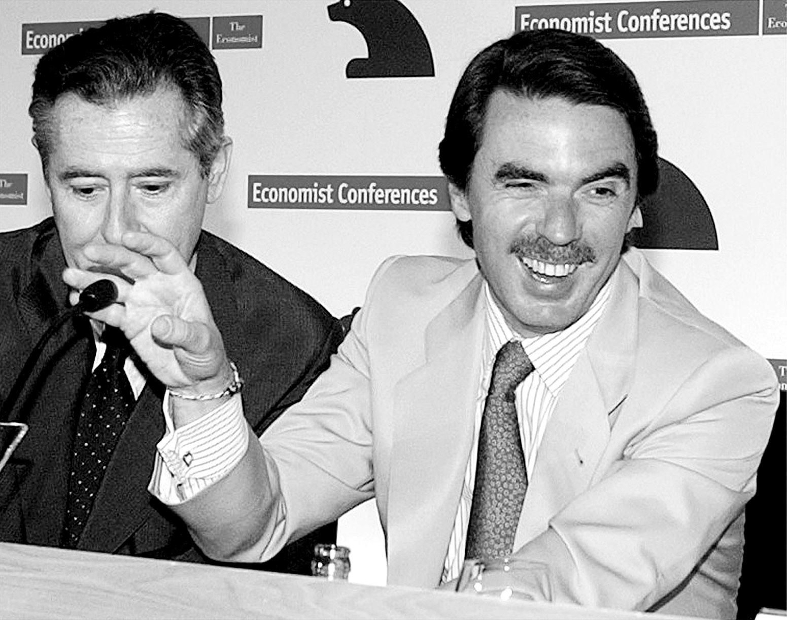 Blesa, con José María Aznar