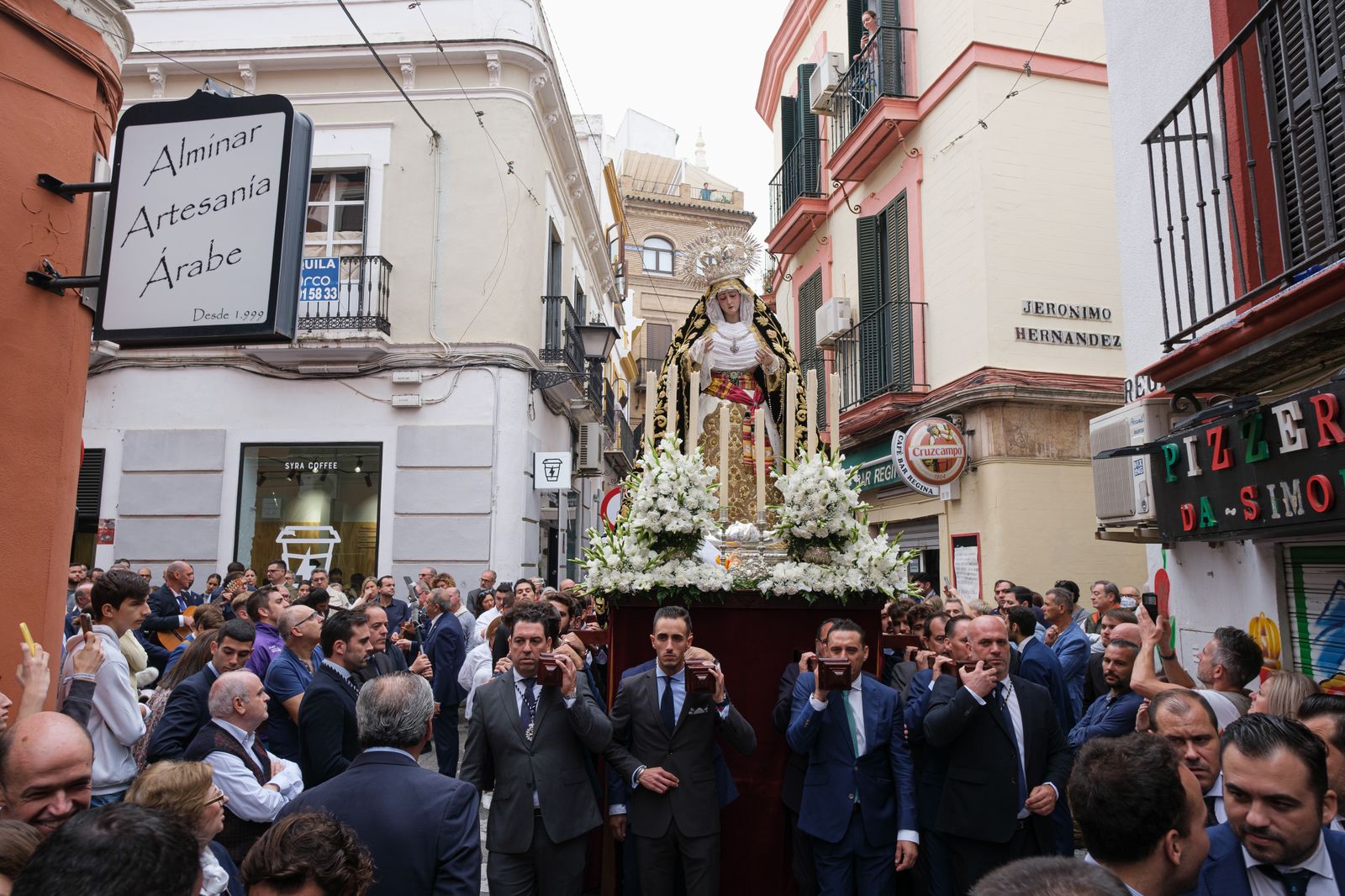 Las imágenes del rosario de la aurora de Montesión