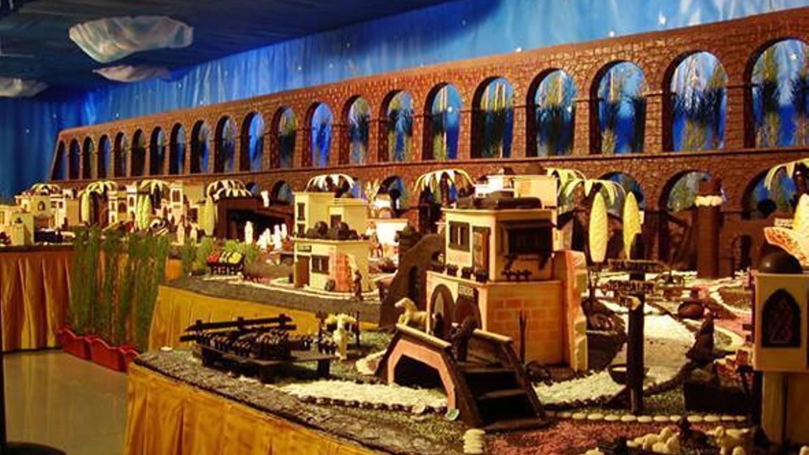 Belén de chcocolate de Rute