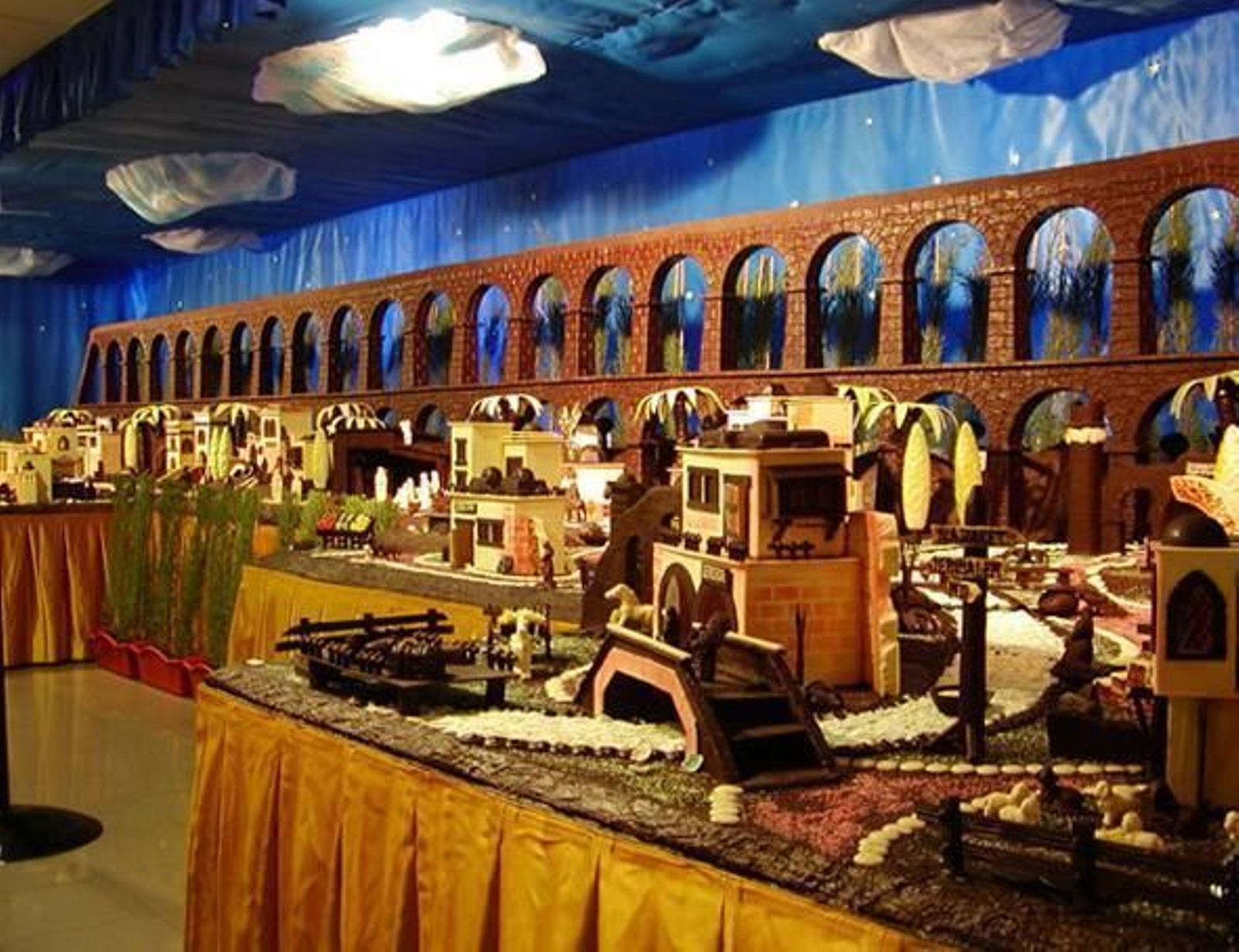 Belén de chocolate de Rute