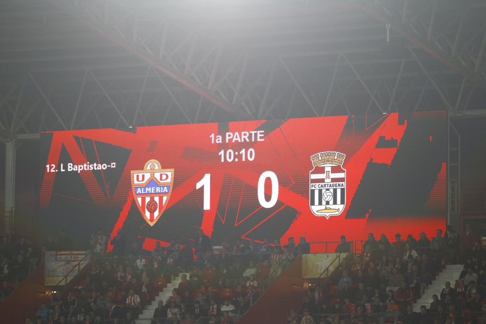 Las mejores imágenes del partido U.D. Almería-F.C. Cartagena