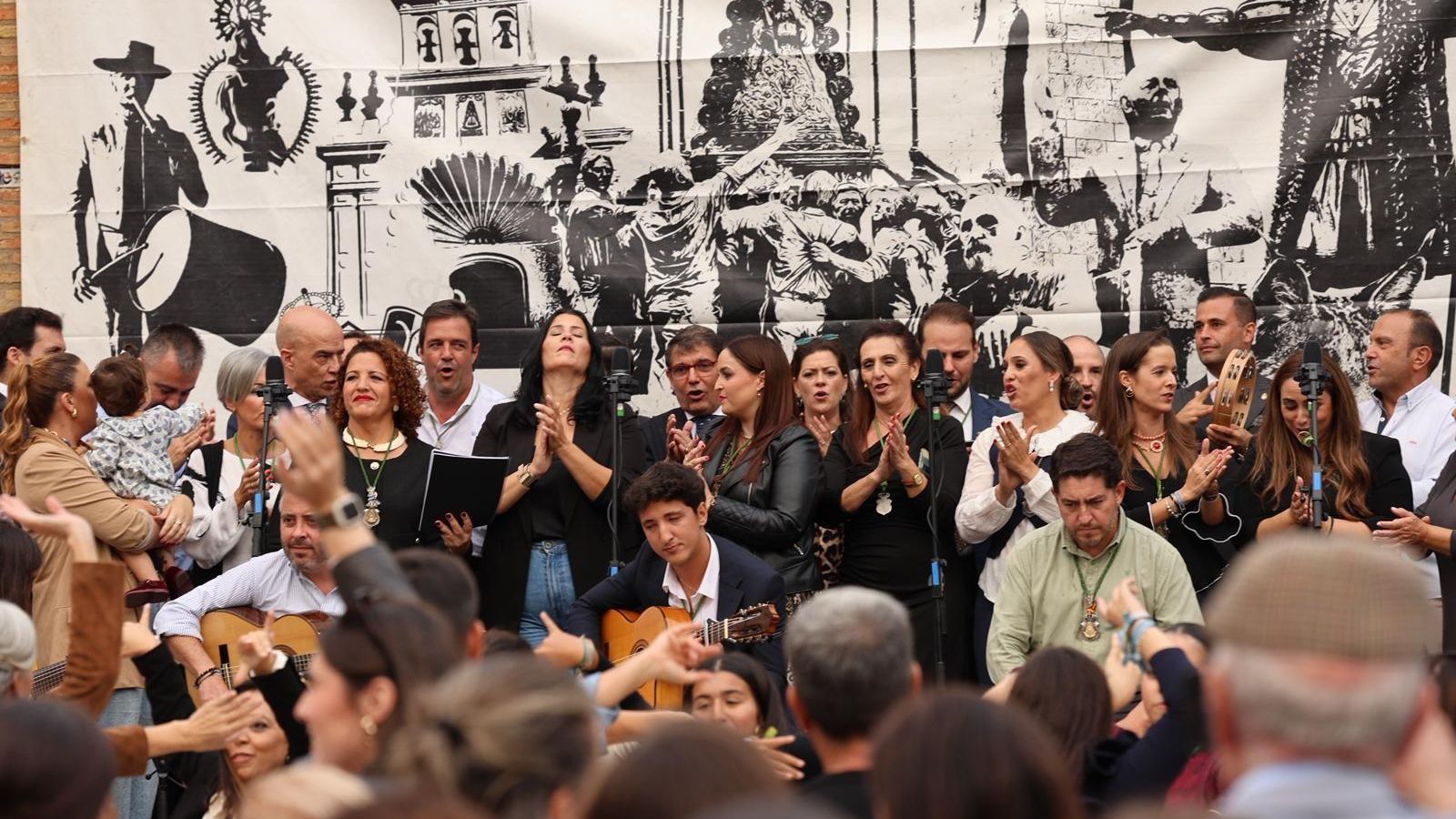Actuación musical en la jornada de convivencia.