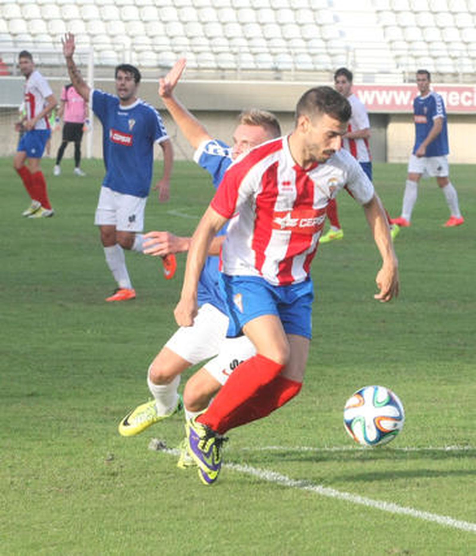 Imágenes del Algeciras-Ceuta