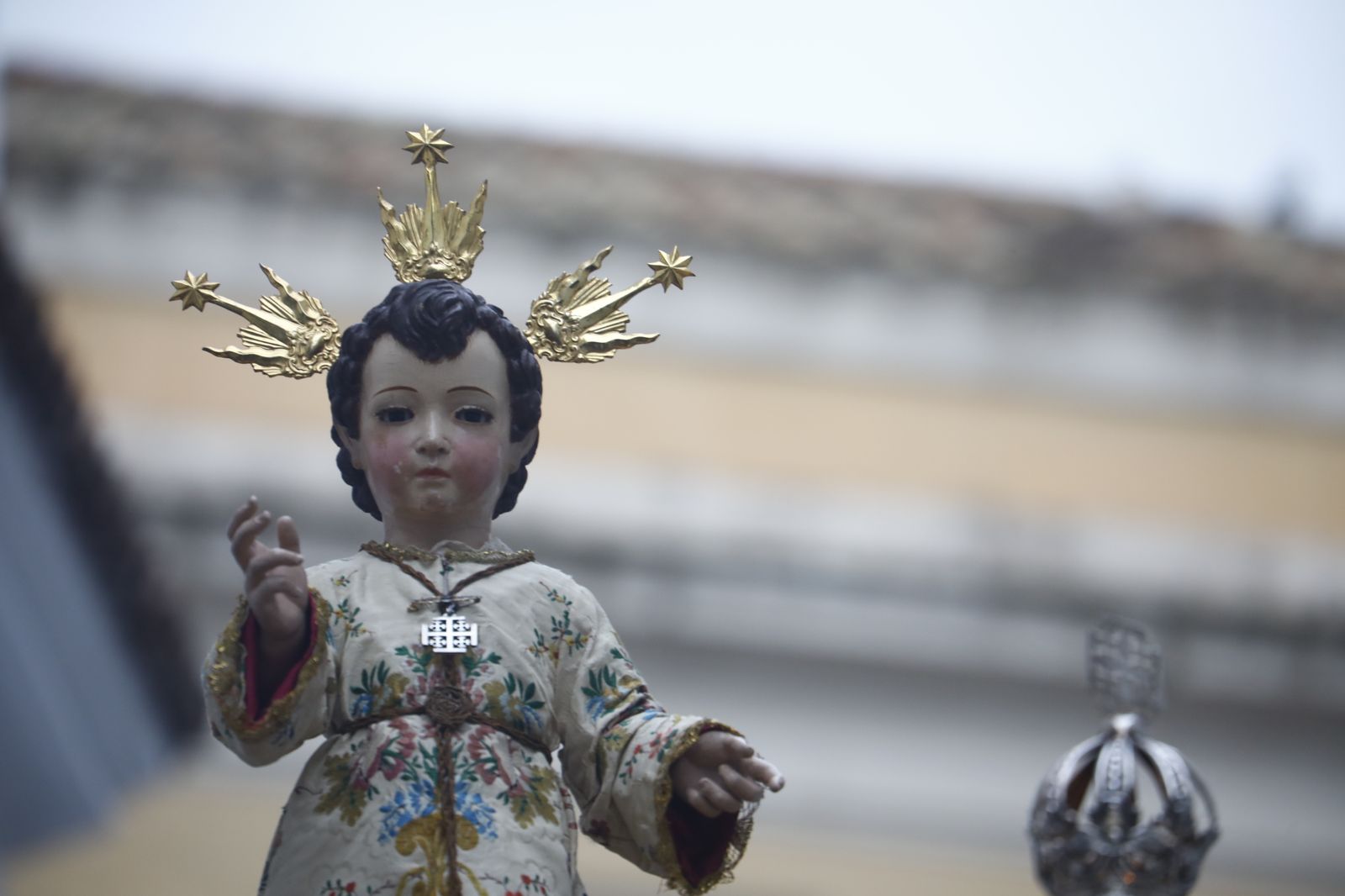 El Niño Jesús de la Compañía, de cerca.