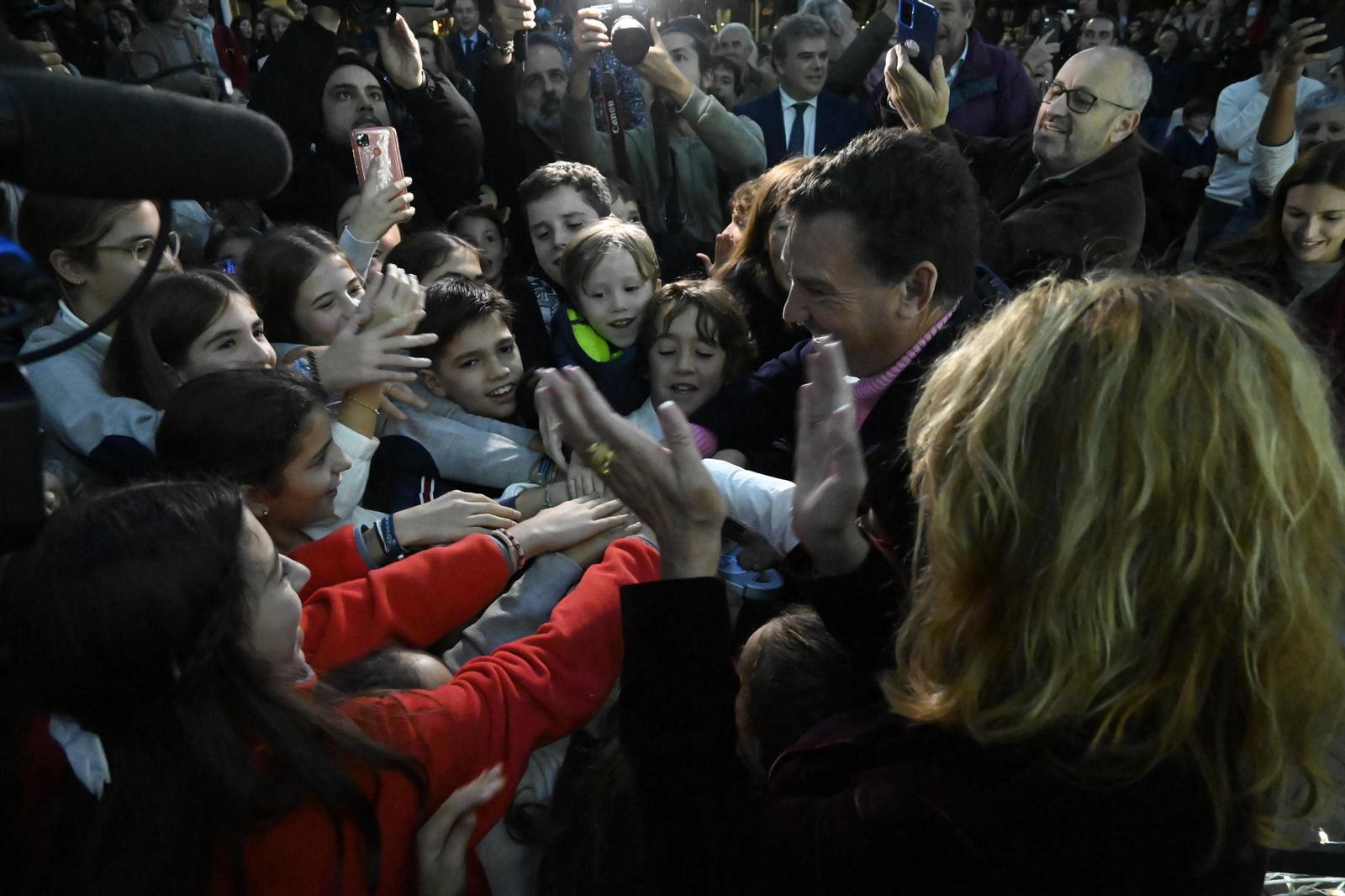 Fotos de la Inauguración del alumbrado del Puerto en Huelva