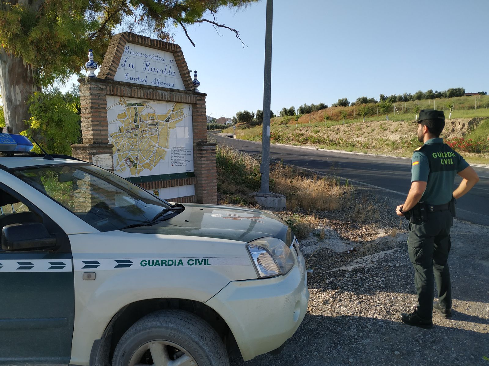 Puesto de la Guardia Civil en La Rambla.