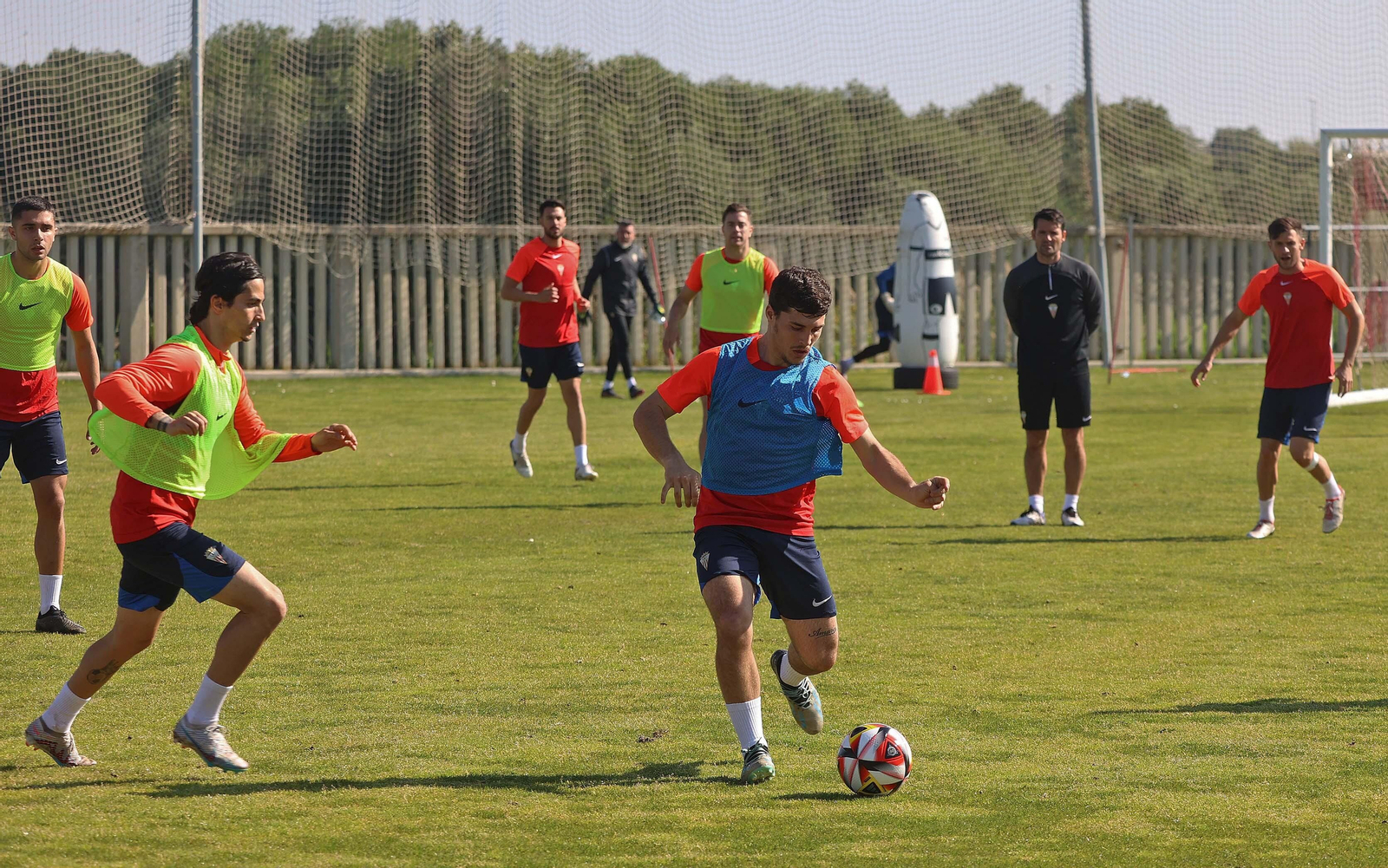 Imágenes del entrenamiento del Algeciras CF