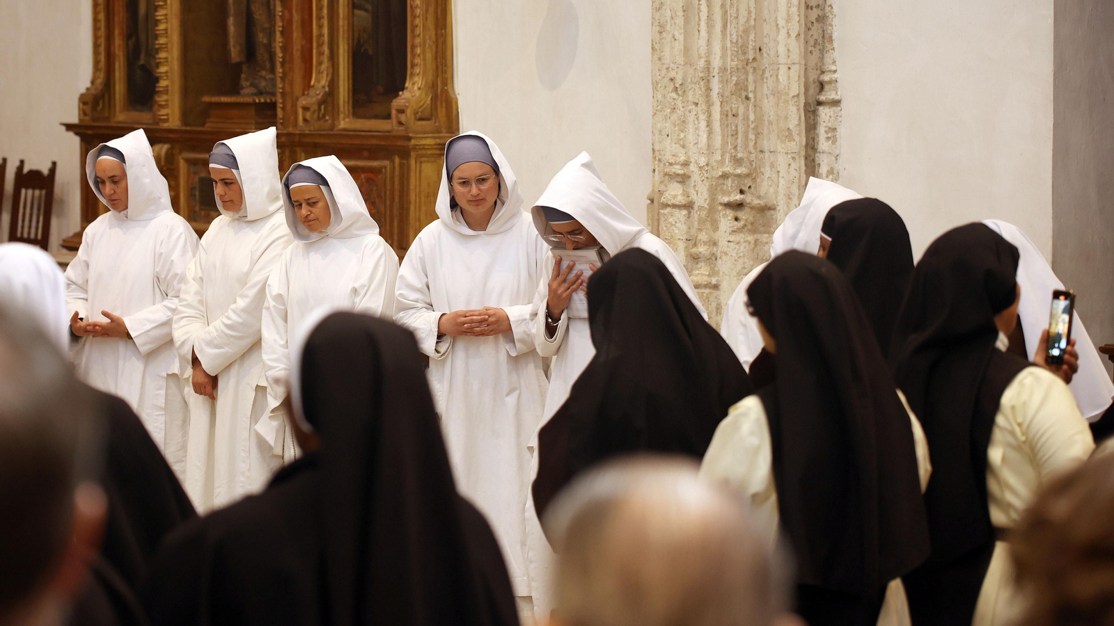 Misa de despedida en la Cartuja de Jerez a las hermanas de Belén