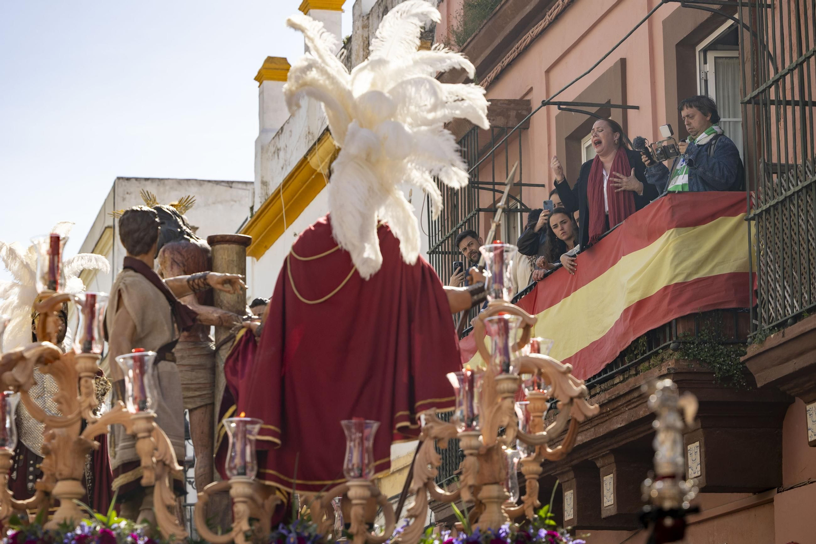 Imágenes de la salida de Flagelación en la Semana Santa de El Puerto 2025