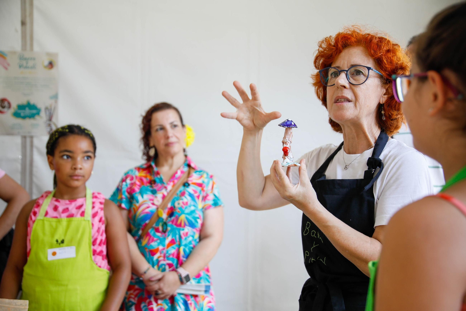 Los talleres infantiles de cerámica de 'Alfaralmería', en imágenes