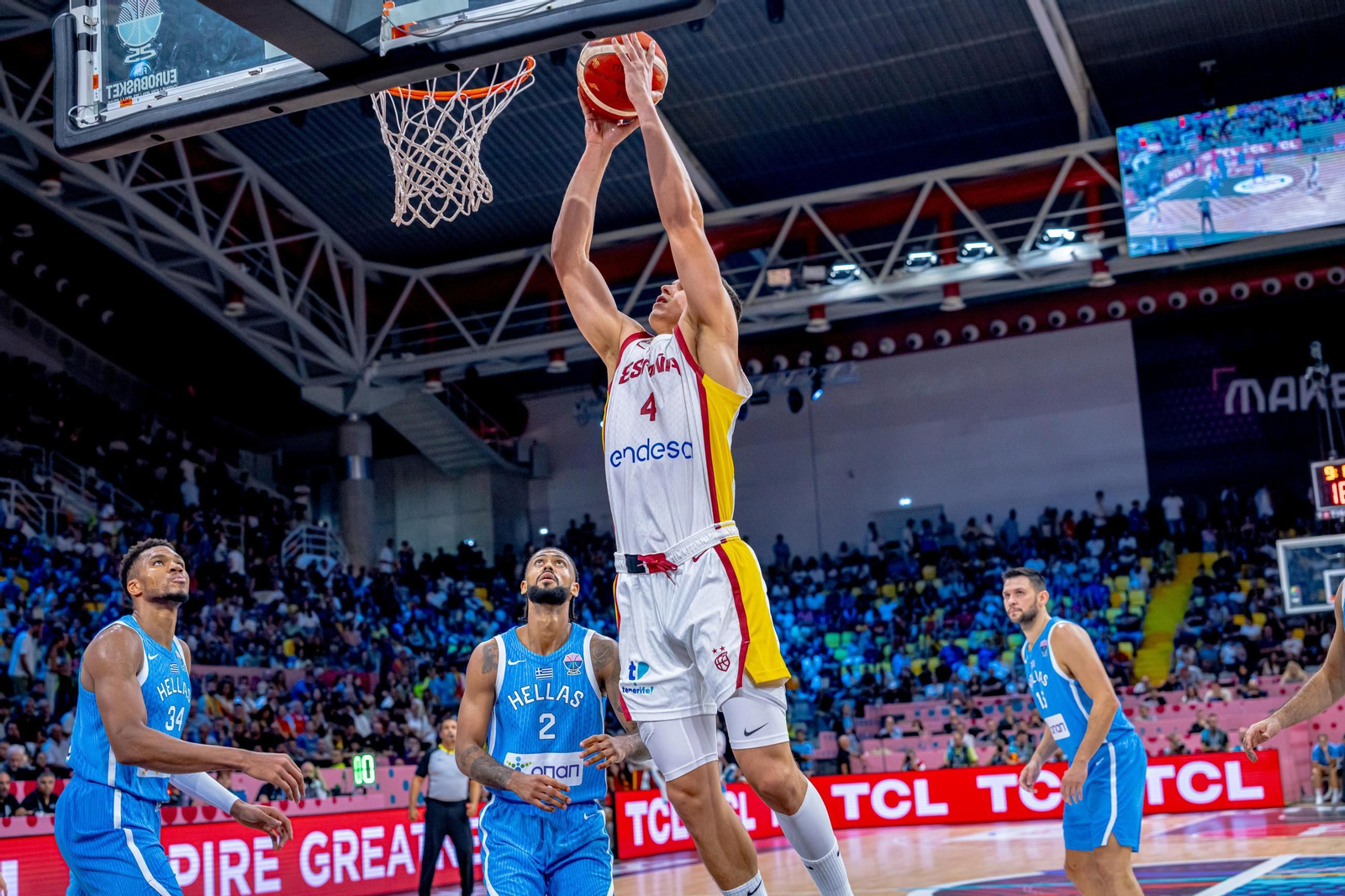 Las fotos del España - Grecia de baloncesto en el adiós de Scariolo