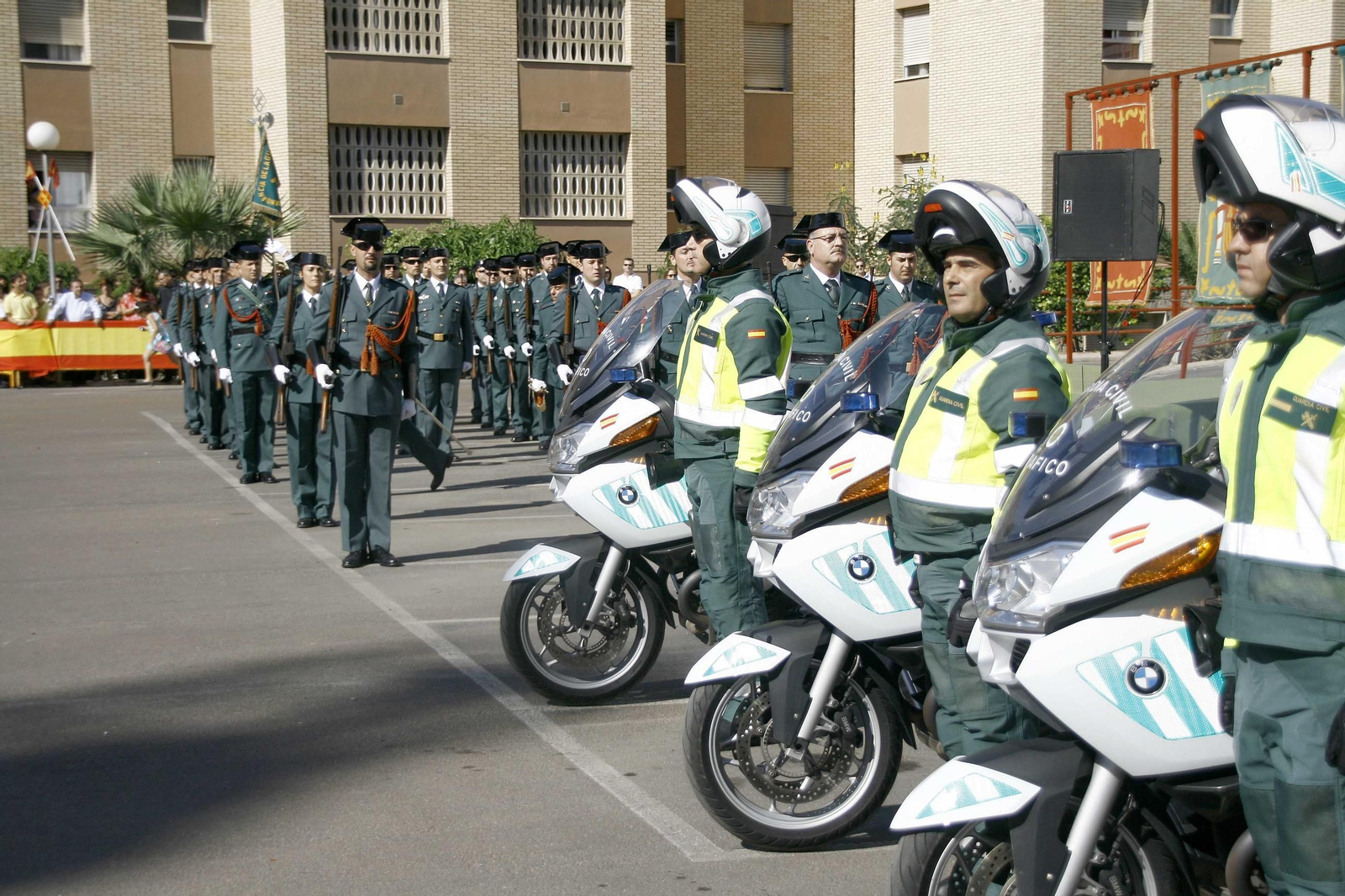 Celebración del día de la Virgen del Pilar y la Hispanidad en la Comandancia.