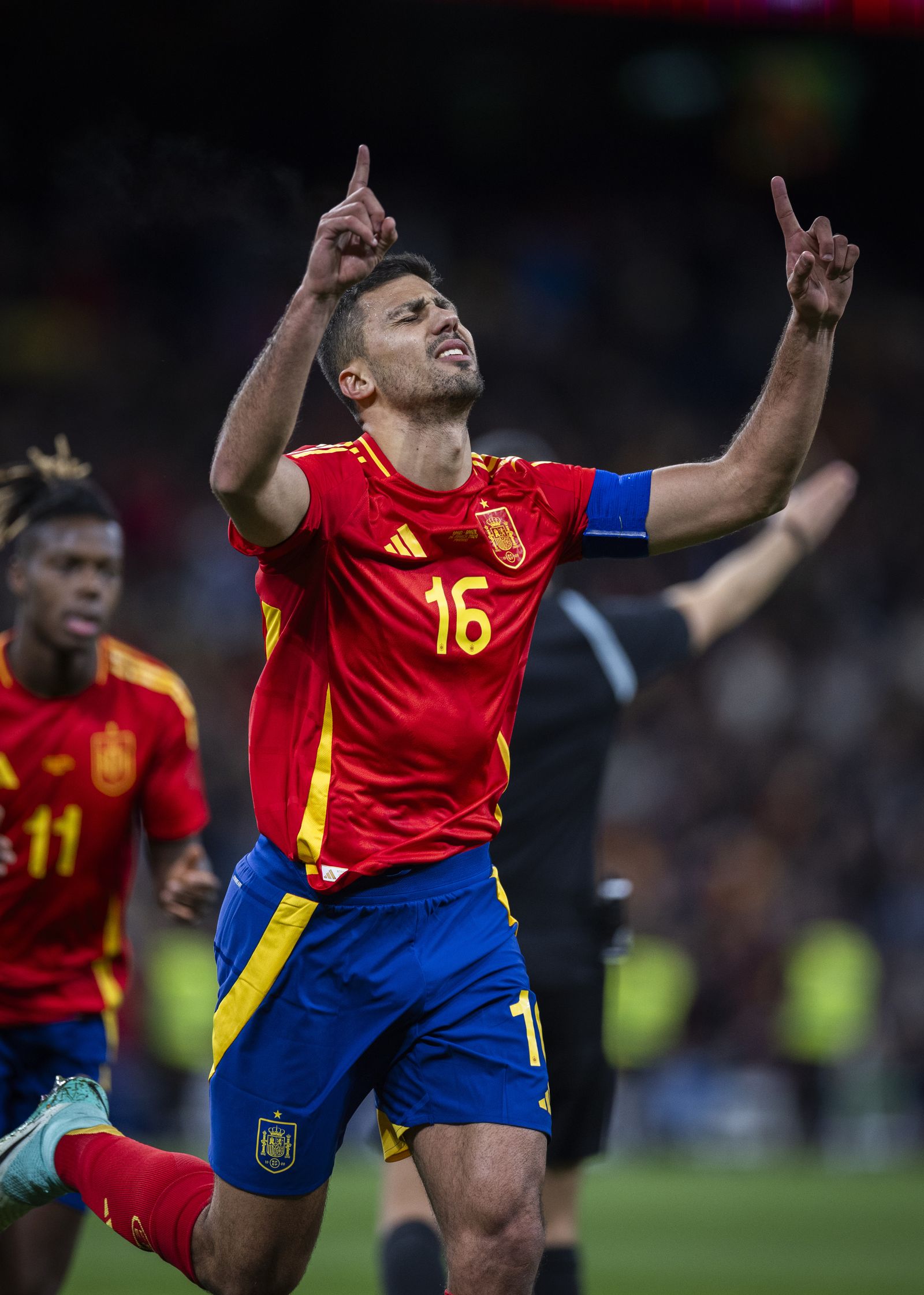 Las fotos del España - Brasil