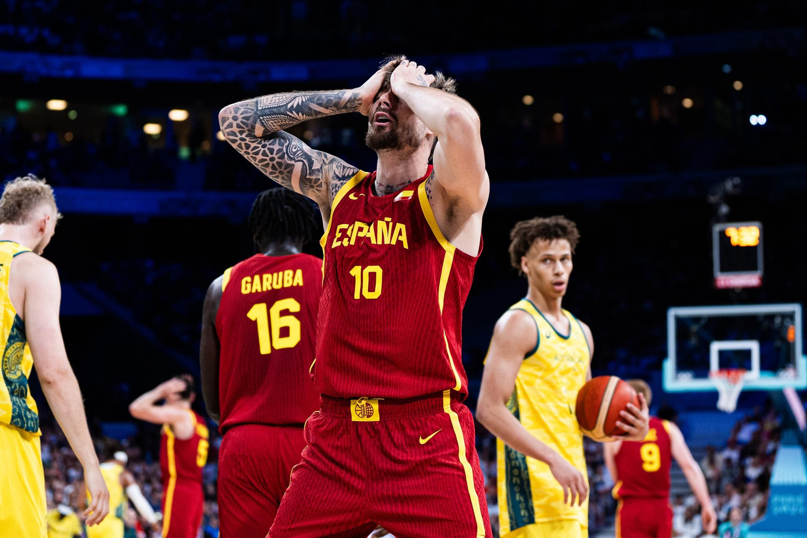 Alberto Díaz ya es olímpico y España se estrella con Australia (80-92)