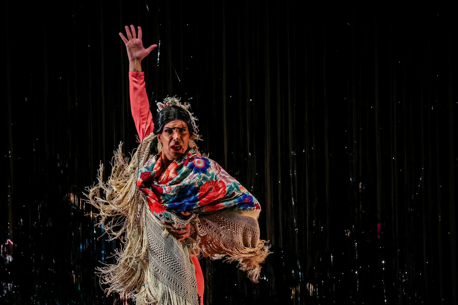 Manuel Liñán en su espectáculo '¡Viva!'