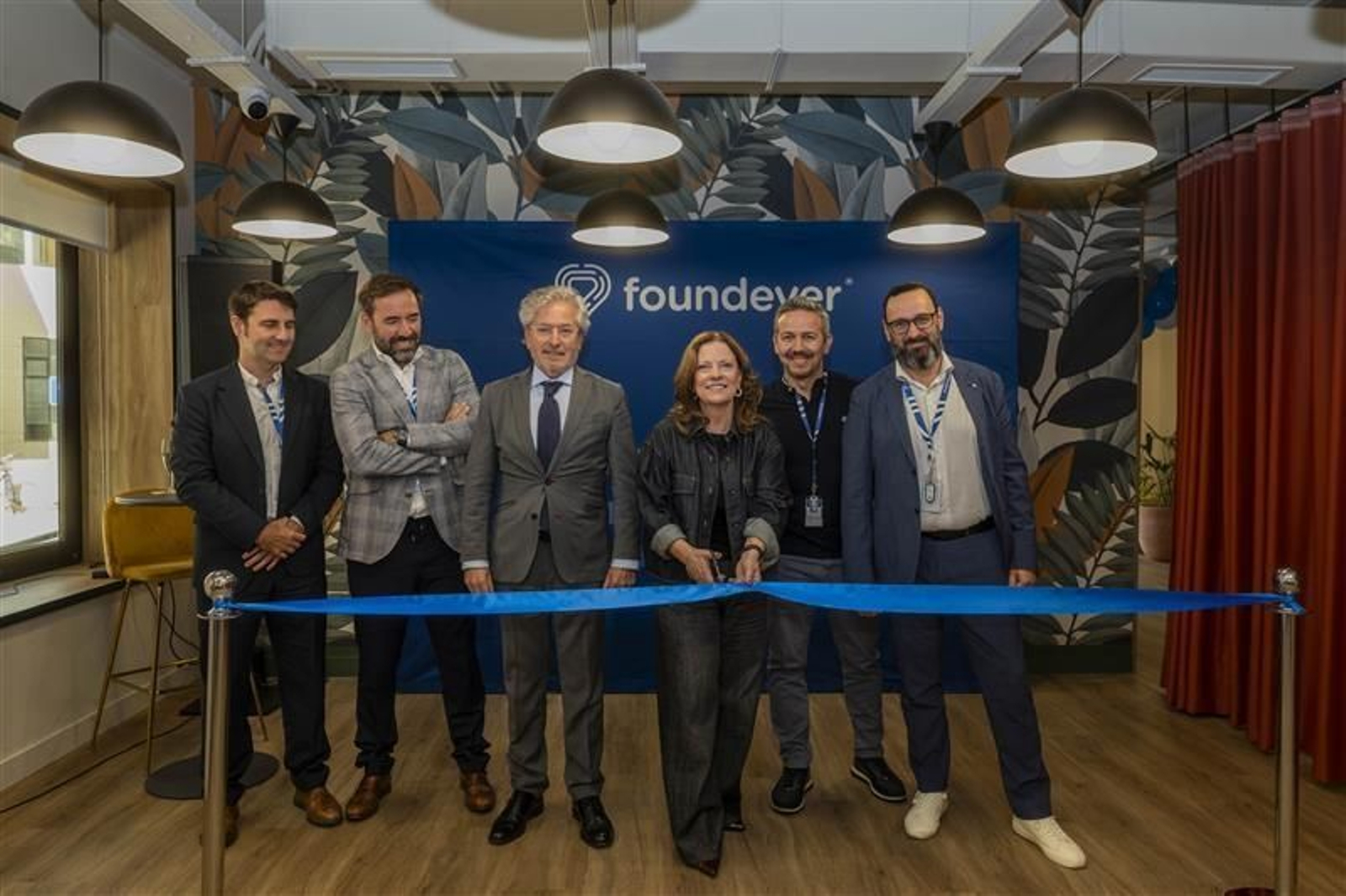 Inauguración del hub de Foundever en Málaga.