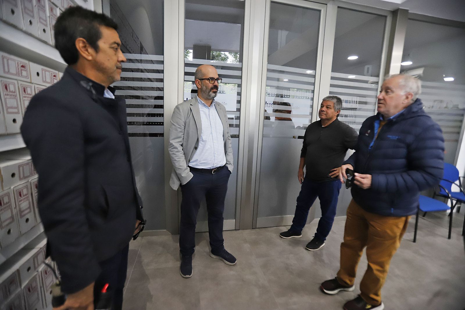 Imágenes de la emotiva visita de Luzardo y Alzugaray a Huelva Información