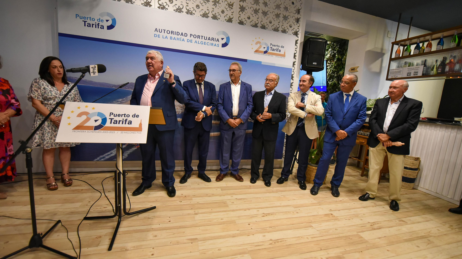 Celebración del 20 aniversario de la declaración como frontera Schengen del Puerto de Tarifa