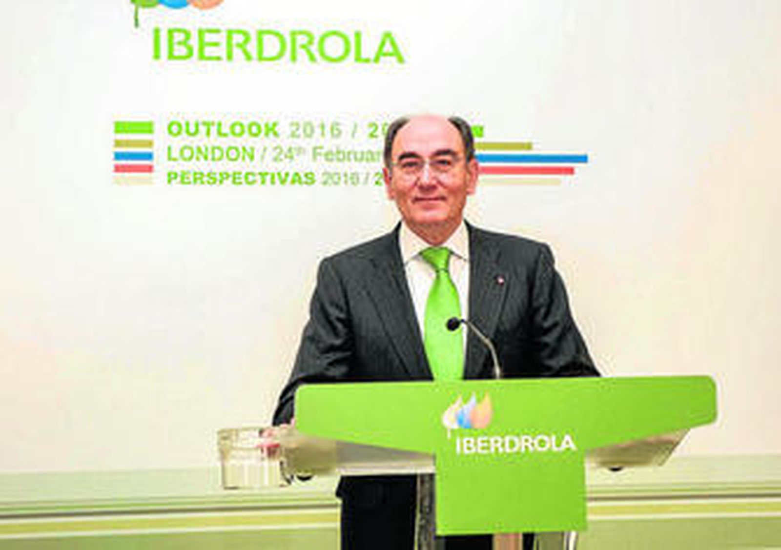 El presidente de Iberdrola, Ignacio Sánchez Galán.