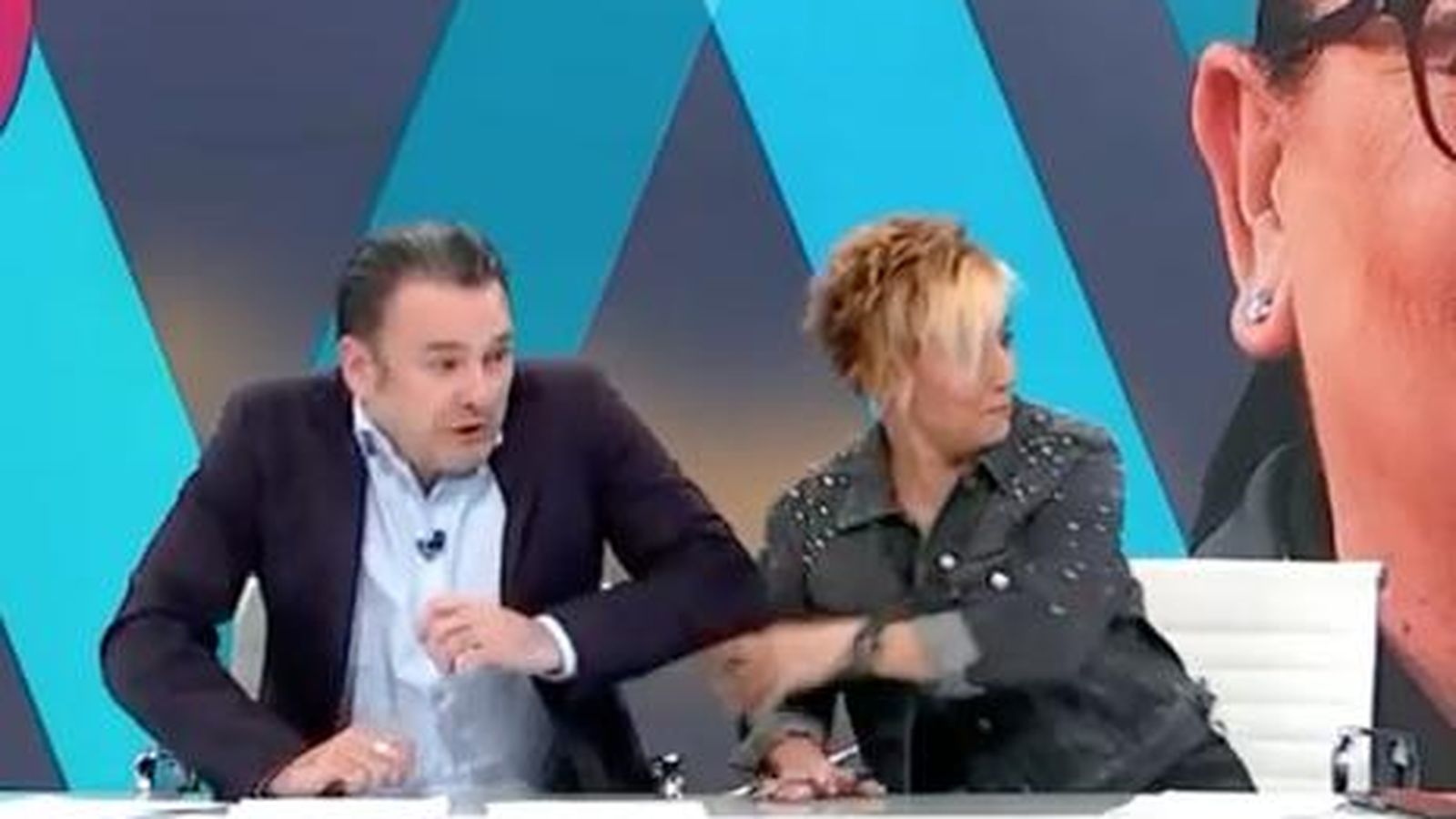 Iñaki López y Cristina Pardo