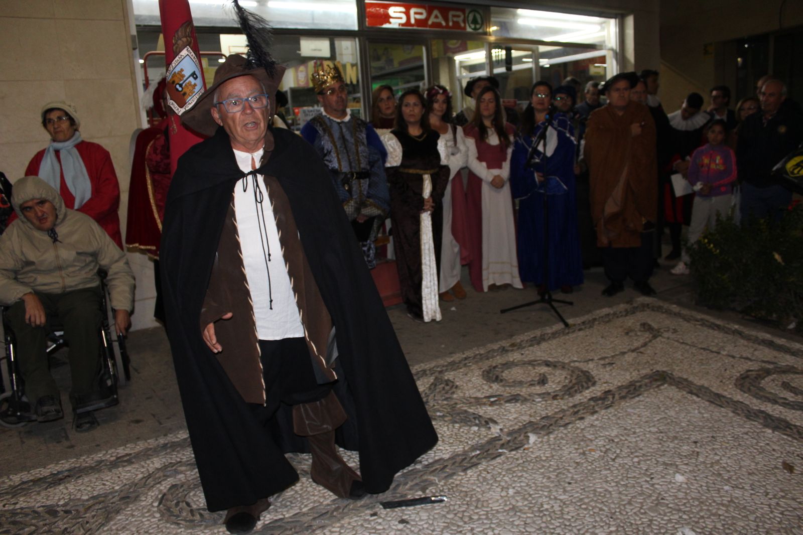 Representación histórica del Terremoto de Vera de 1518