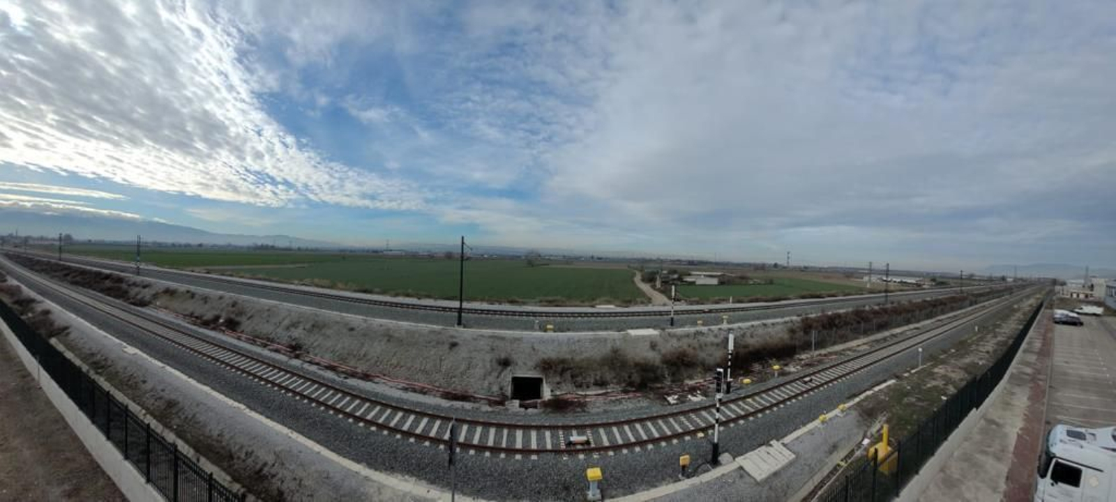 Zona en la que se construirá el Área Logística de Granada