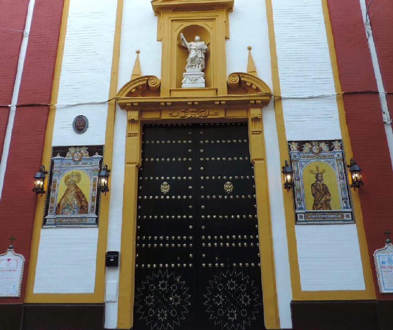 La capilla de San Andrés, sede de la hermandad de Los Panaderos