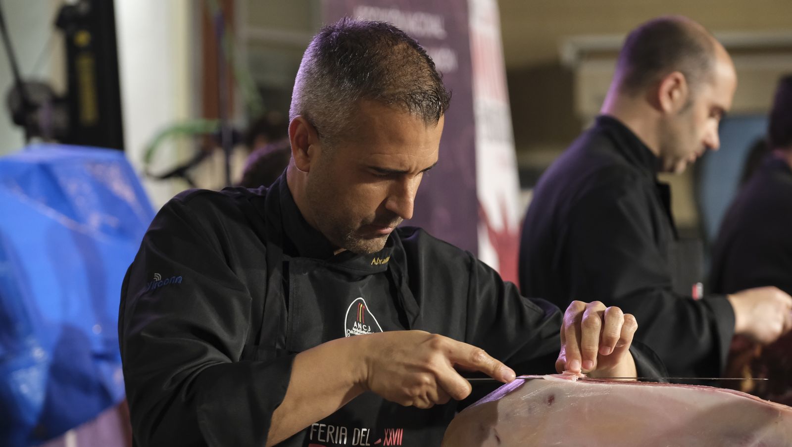 Imágenes del Concurso Nacional de Cortadores de Jamón de Serón