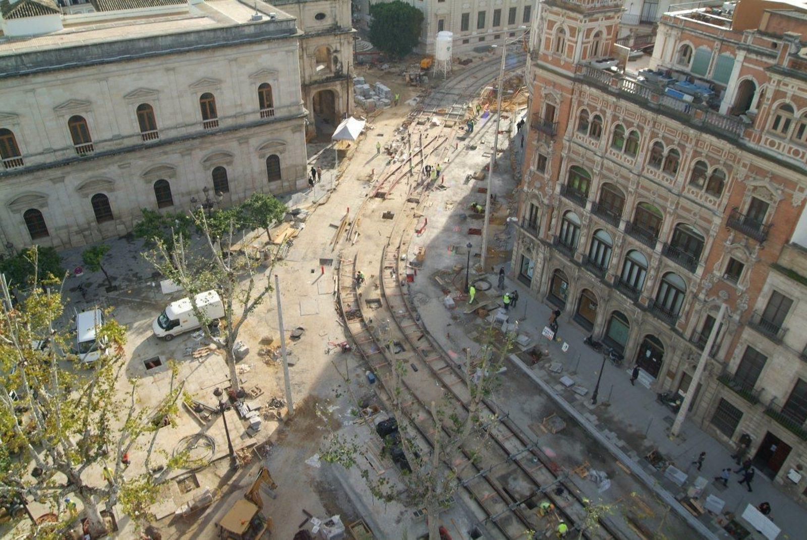 Las obras del Metrocentro