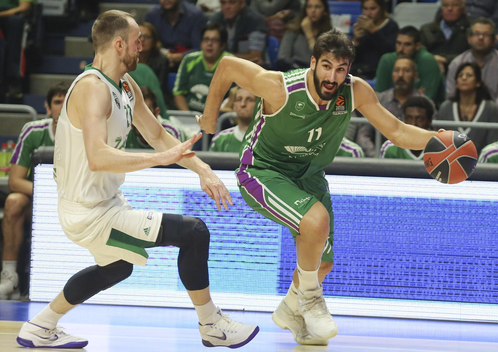 Las imágenes del Unicaja-Zalgiris