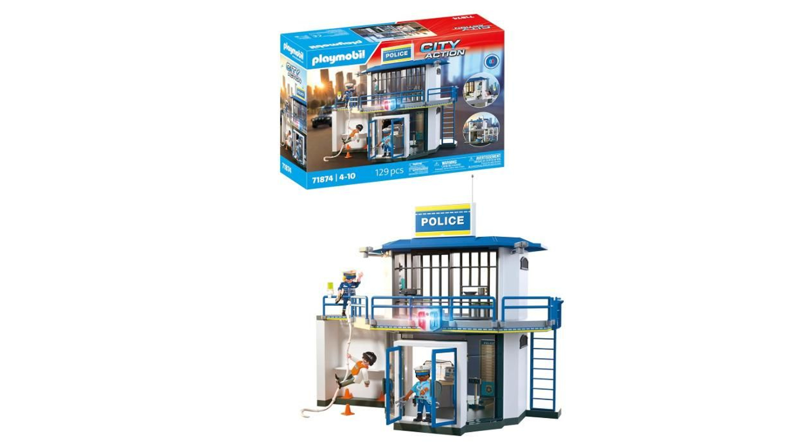 Playmobil Comisaría con Sala de Investigación