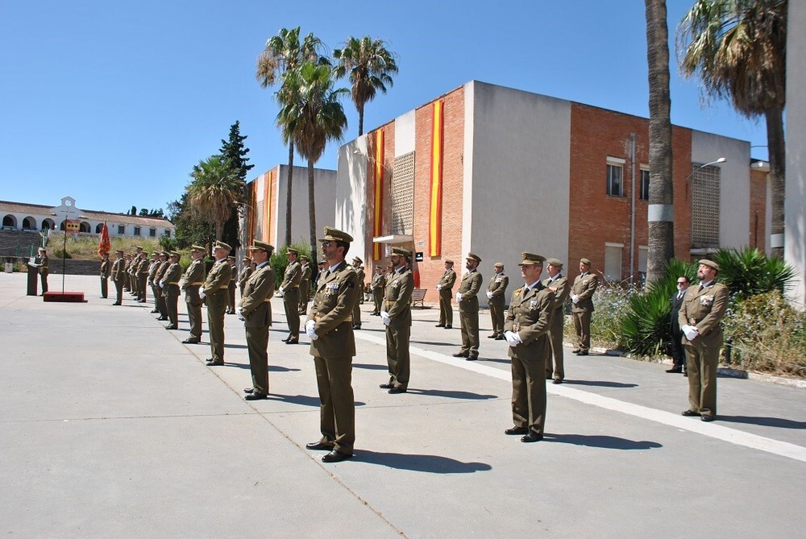 El Cefot-2 de Camposoto celebra el Día de la Unidad.
