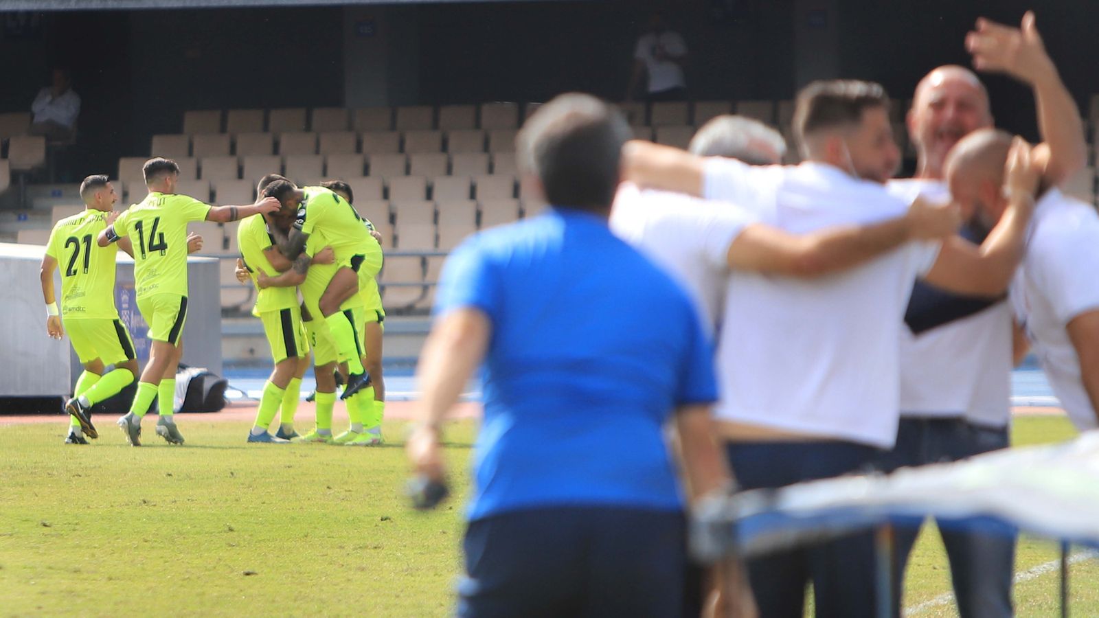 Imagénes del partido Xerez DFC - Ceuta en Chapín
