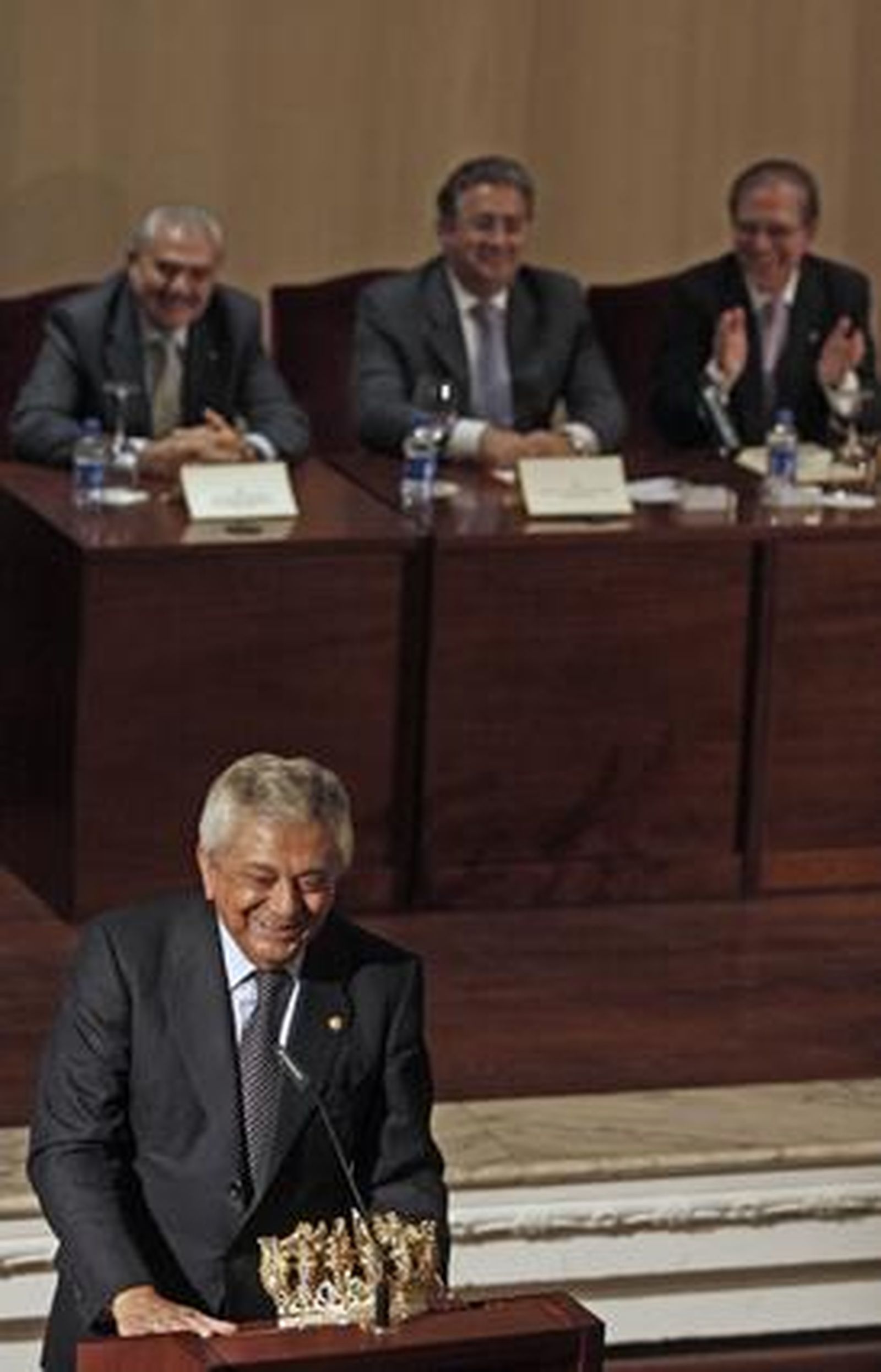 Francisco Herrero agradece su proclamación como Rey Gaspar. 

Foto: B. Vargas