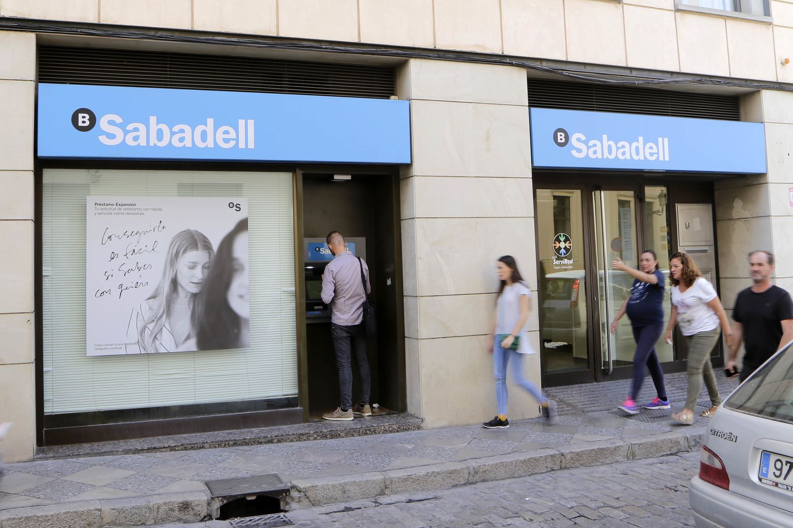 Banco Sabadell es la entidad que más lleva perdido en la Bolsa en el presente año.