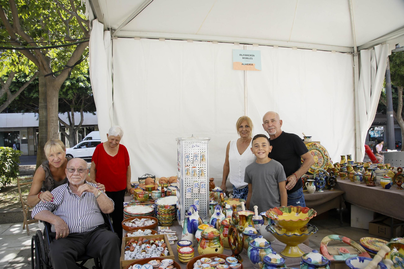 Las mejores imágenes de la feria de Alfarería en La Rambla de Almería