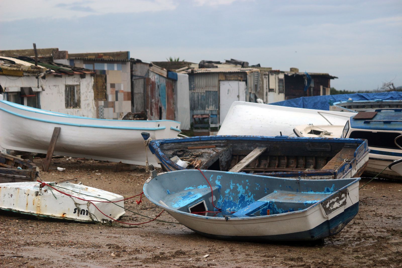 Casetas de la Isala del Trocadero de Puerto Real