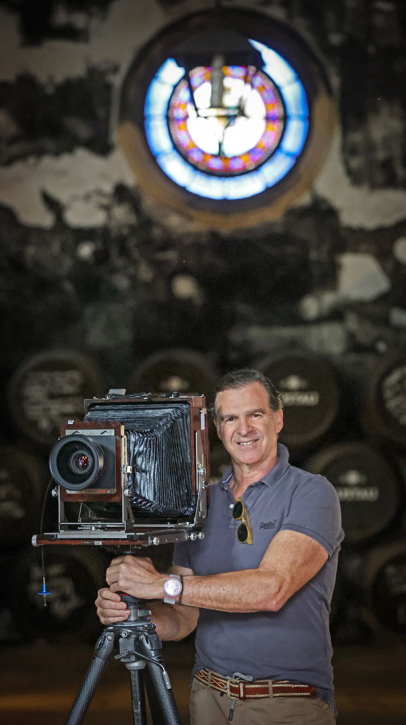 El fotógrafo Fernando Manso en Jerez