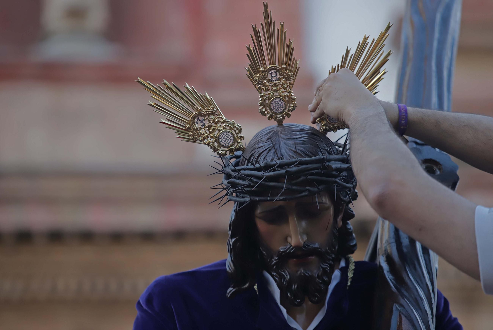 Fotos del Jueves Santo en Algeciras: Tres Caídas y Nazareno