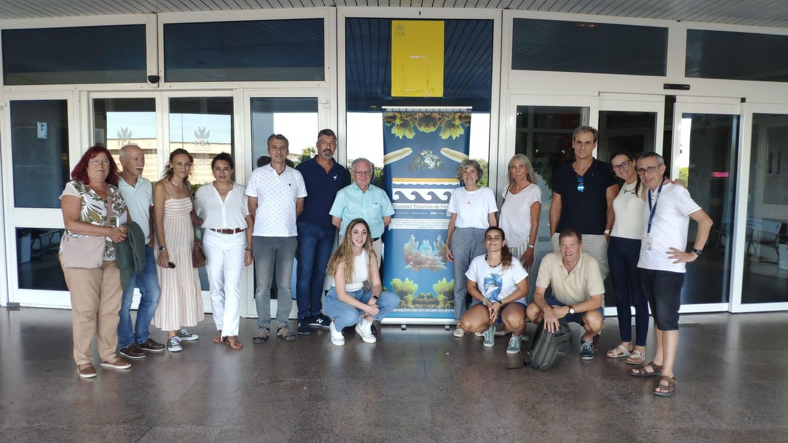 Miembros de la Sociedad Española de Ficología