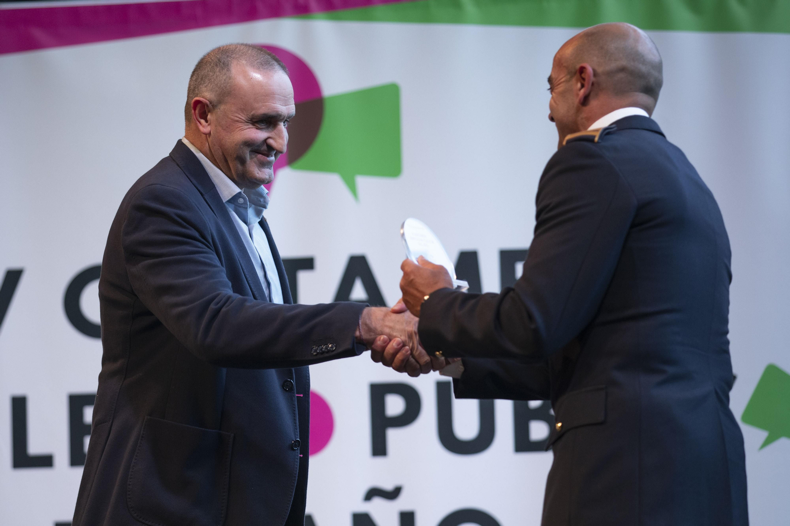 El V Certamen del Empleado Público del año en Granada, en imágenes