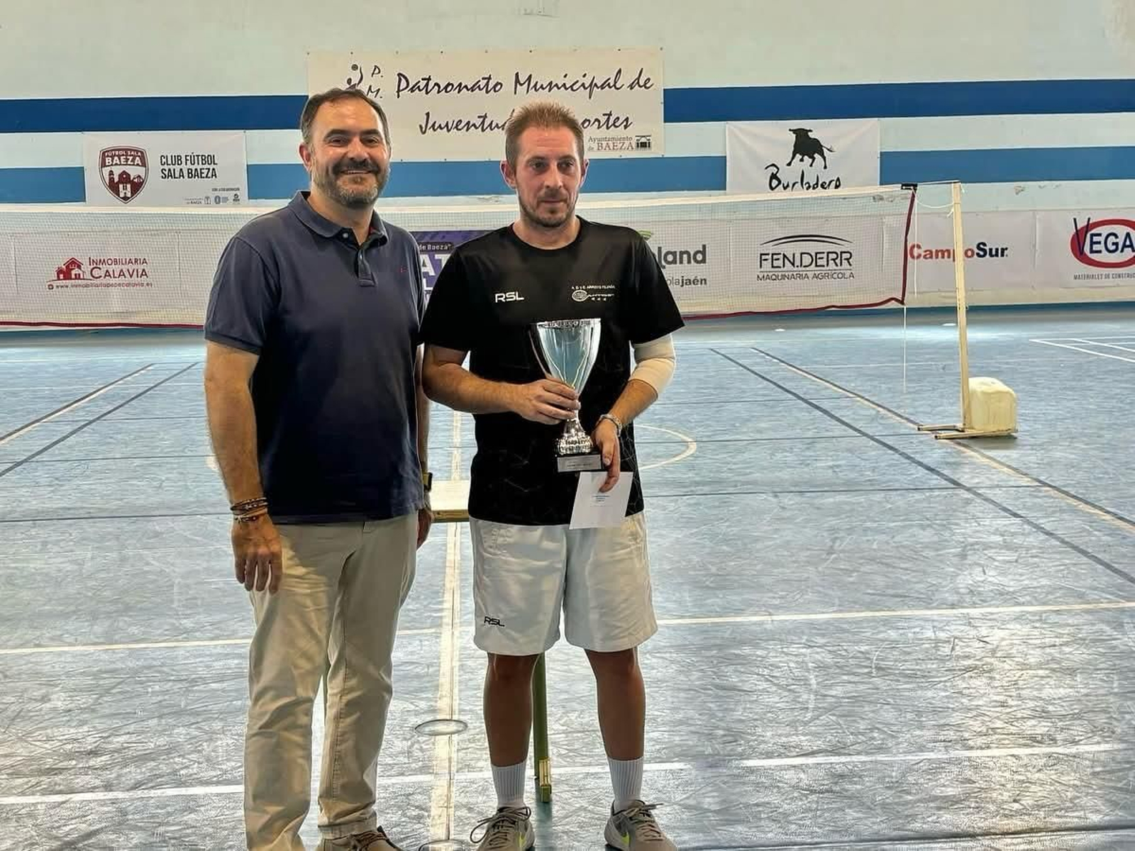 Las actividades deportivas del Pórtico de Feria de Baeza, en imágenes