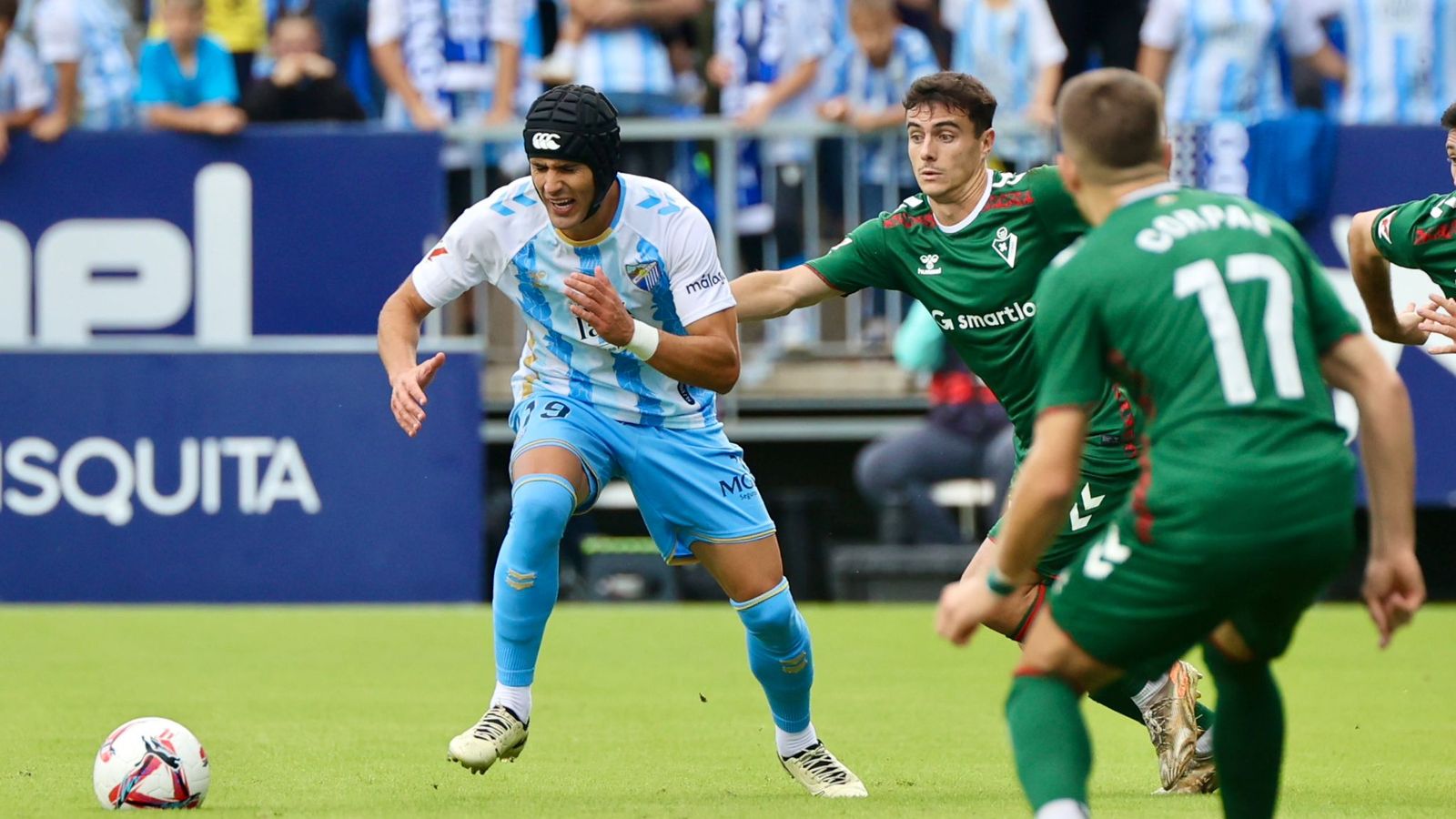 El Málaga CF - Eibar, en fotos