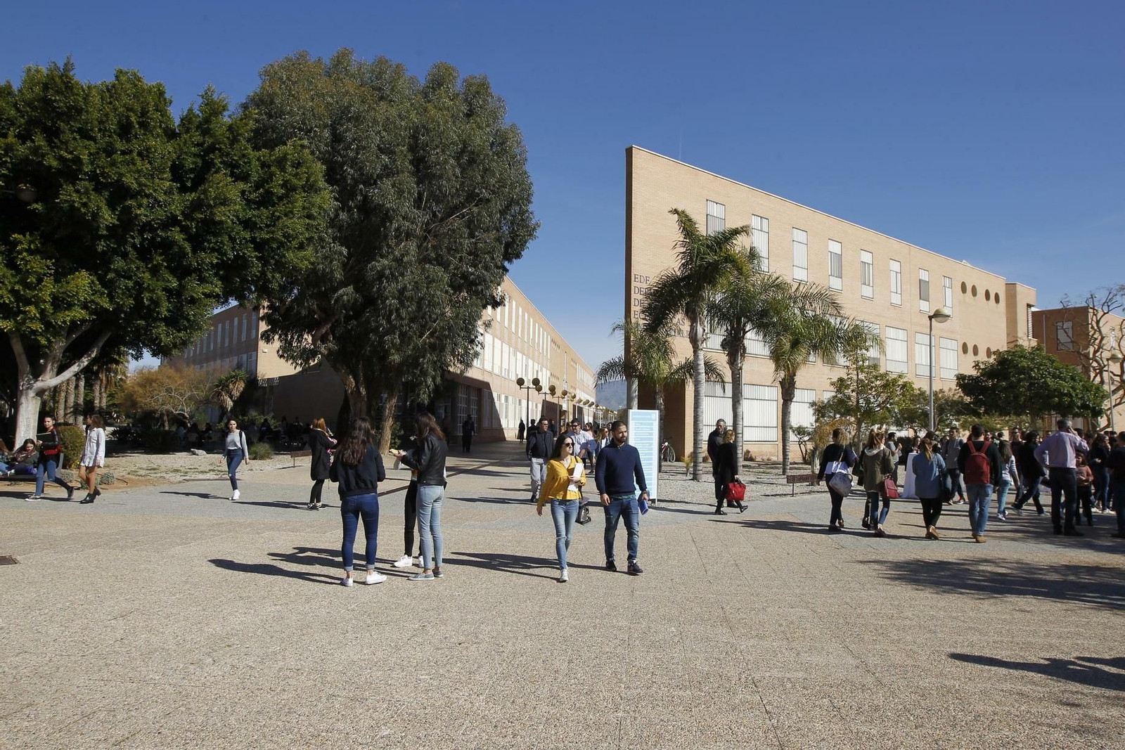 Imagen del campus de la Universidad de Almería.