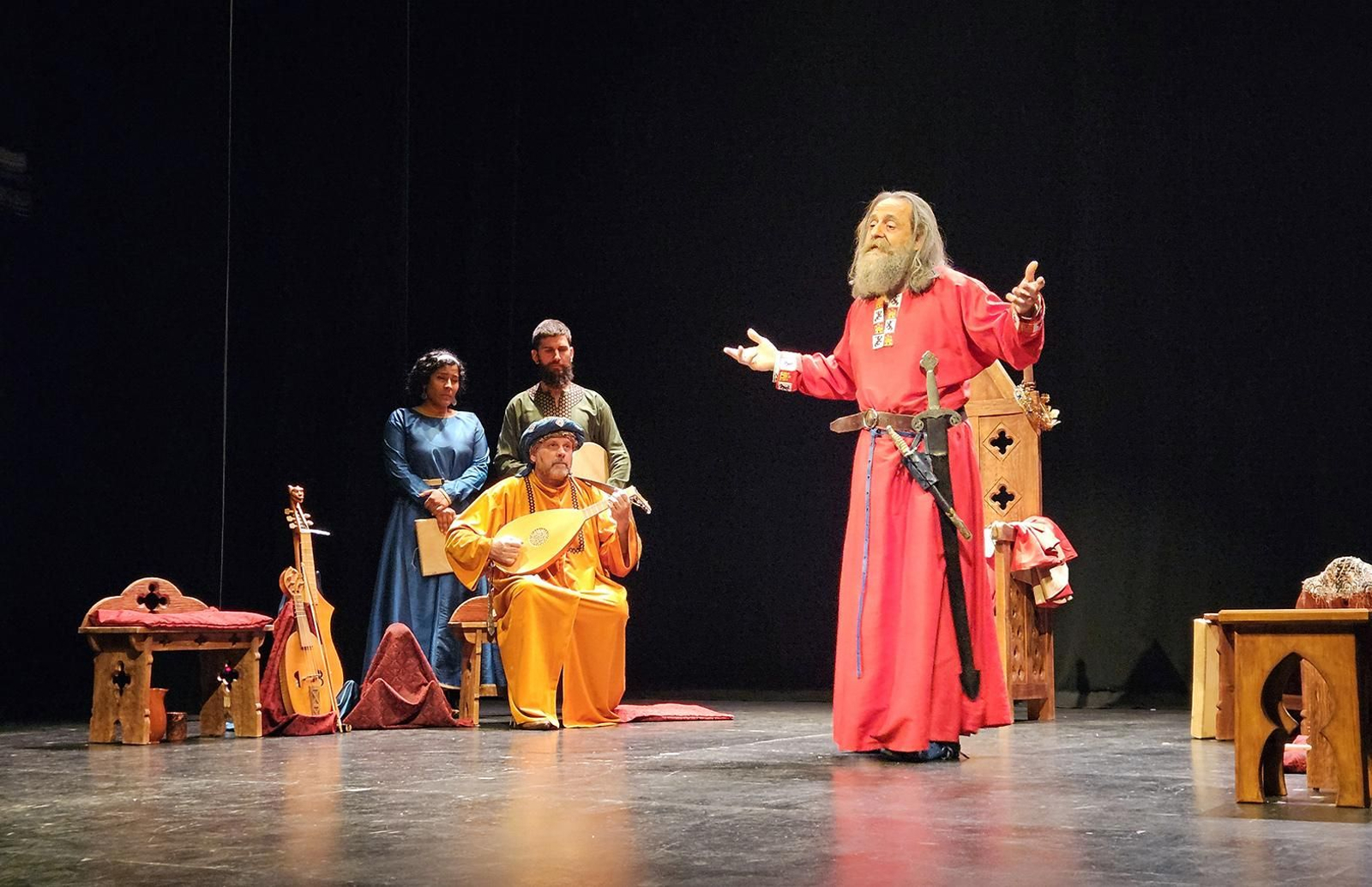 Jesús Lozano interpretó a Alfonso X.