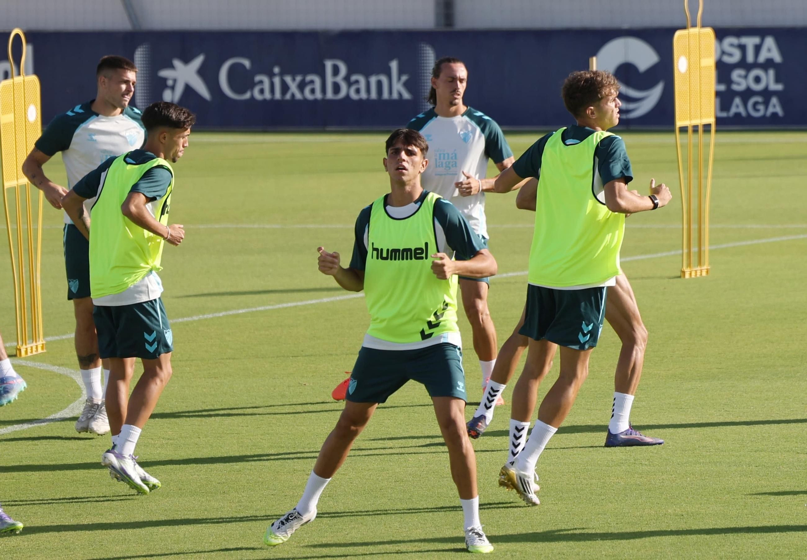 El Málaga CF se muda a la Ciudad Deportiva sin Eneko Jauregi
