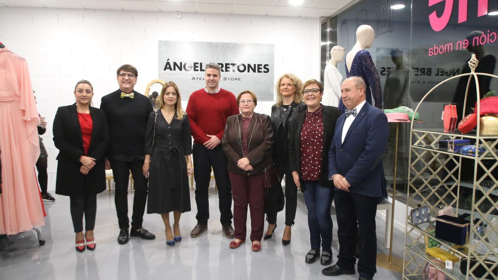 Los protagonistas de la Escuela de Moda y Empresa de Almería.