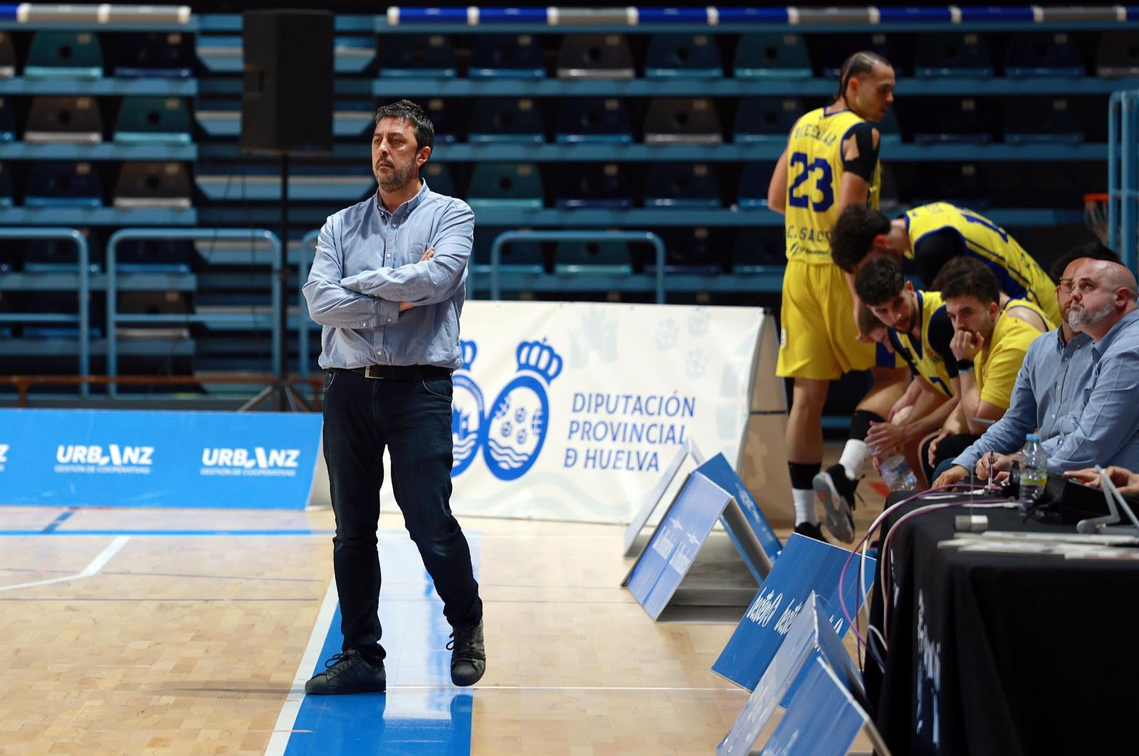 Las mejores imágenes del Ciudad de Huelva-CB Salou